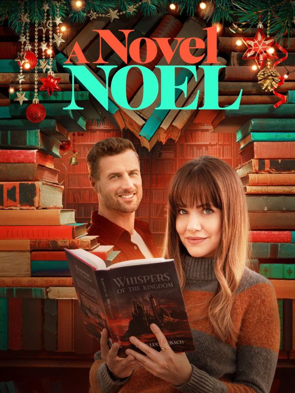 Affiche du film Coup de foudre à la librairie de Noël (2024) de Michael Robison. Voir Coup de foudre à la librairie de Noël en streaming / torrent sur meilleurs-films.fr