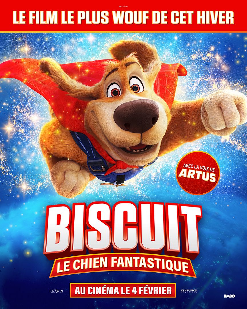 Affiche du film Biscuit le chien fantastique (2025) de Shea Wageman