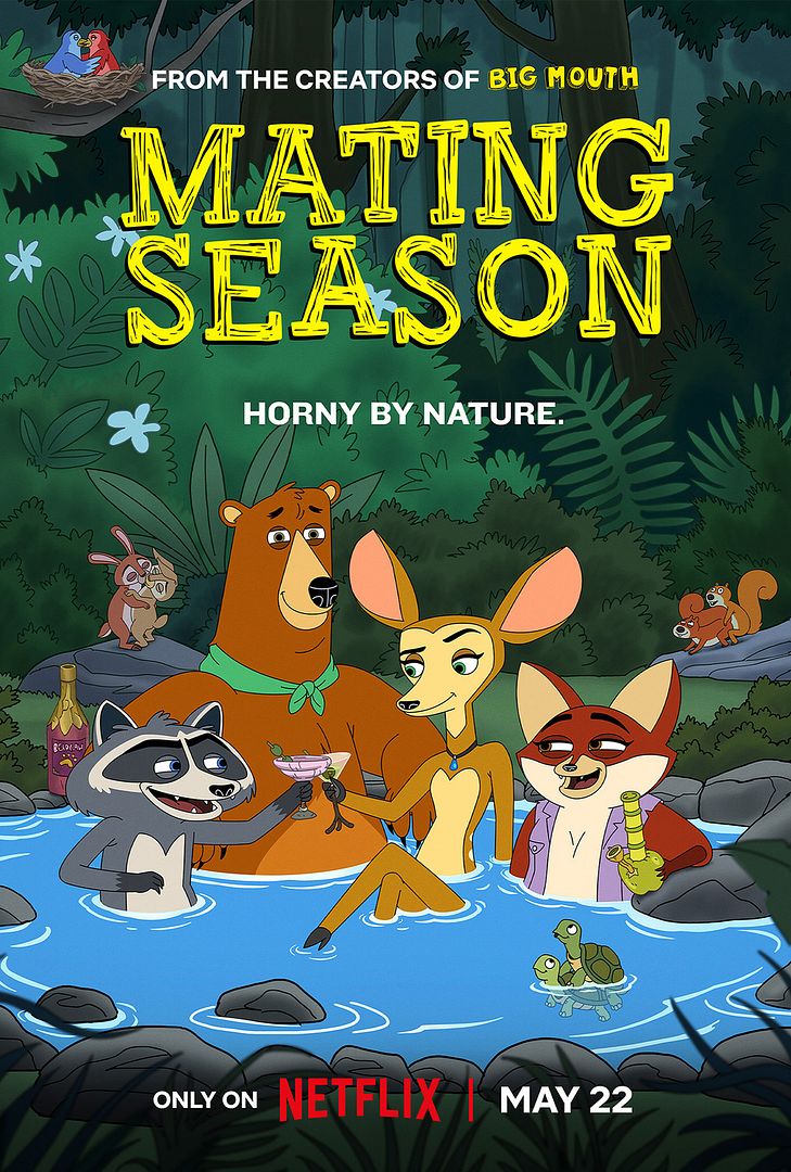 Affiche de la série Mating Season (2026) de Nick Kroll. Voir Mating Season en streaming / torrent sur meilleurs-films.fr