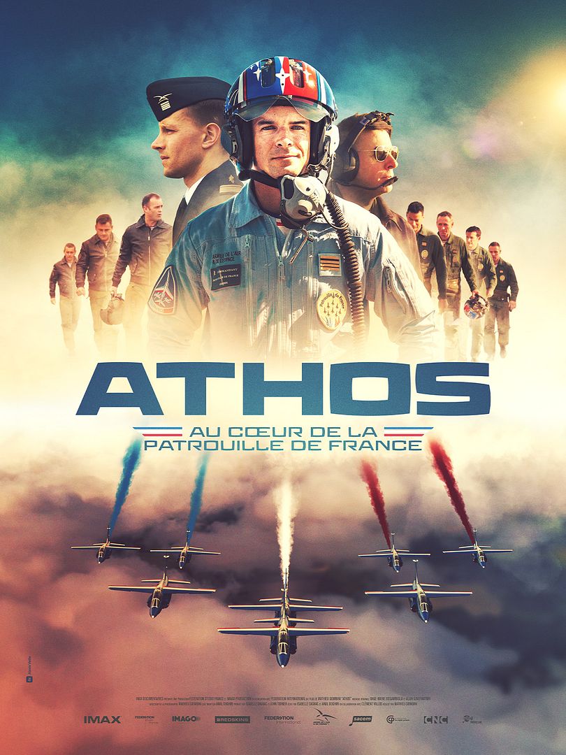 Affiche du film ATHOS - Au cœur de la Patrouille de France (2026) de Mathieu Giombini