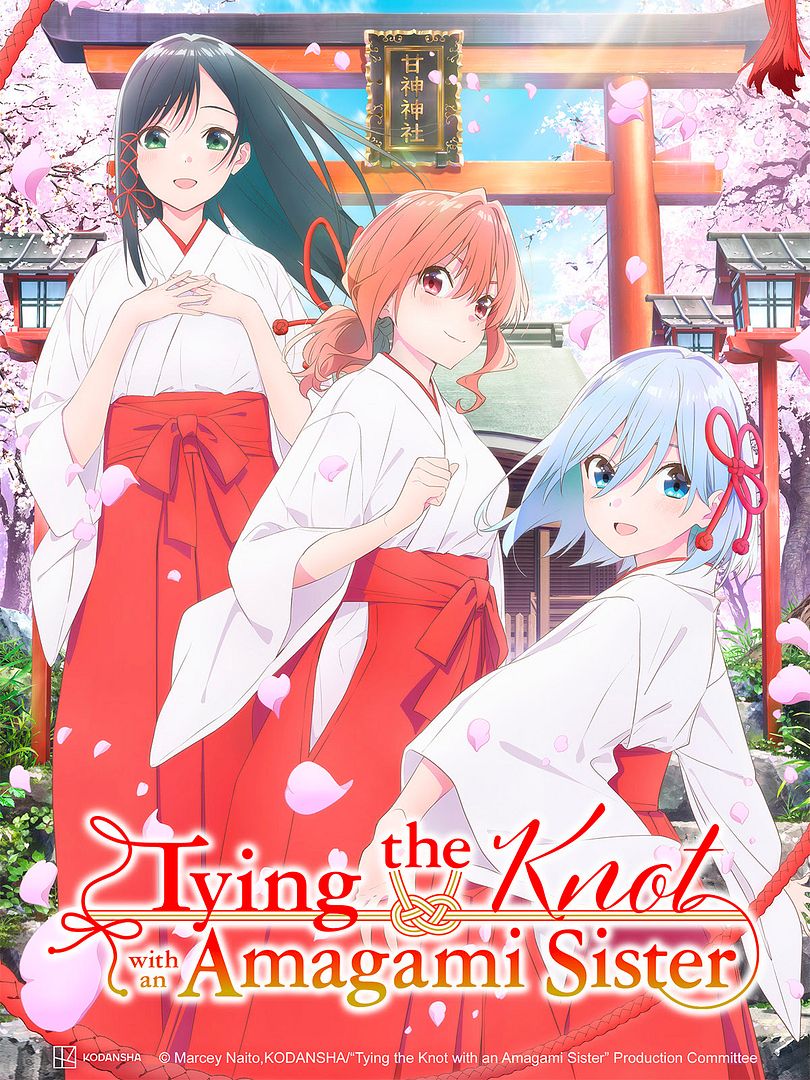 Affiche de la série Tying the Knot with an Amagami Sister (2024) de . Voir Tying the Knot with an Amagami Sister en streaming / torrent sur meilleurs-films.fr