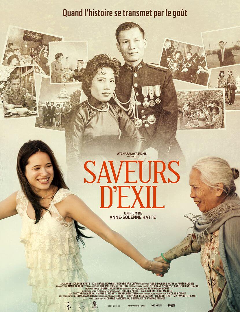 Affiche du film Saveurs d’Exil (2025) de Anne-Solenne Hatte