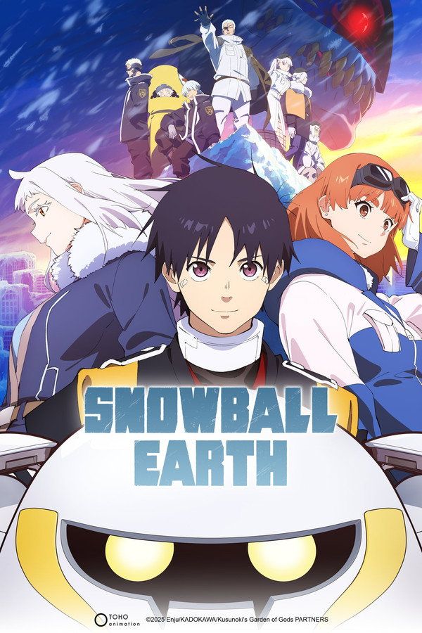 Affiche de la série Snowball Earth (2026) de Takumi Yoshinaga. Voir Snowball Earth en streaming / torrent sur meilleurs-films.fr