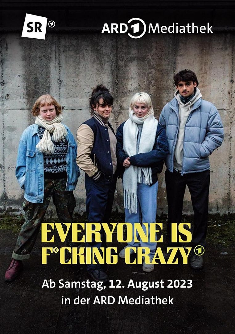 Affiche de la série Everyone is Fucking Crazy (2023) de Luzie Loose. Voir Everyone is Fucking Crazy en streaming / torrent sur meilleurs-films.fr