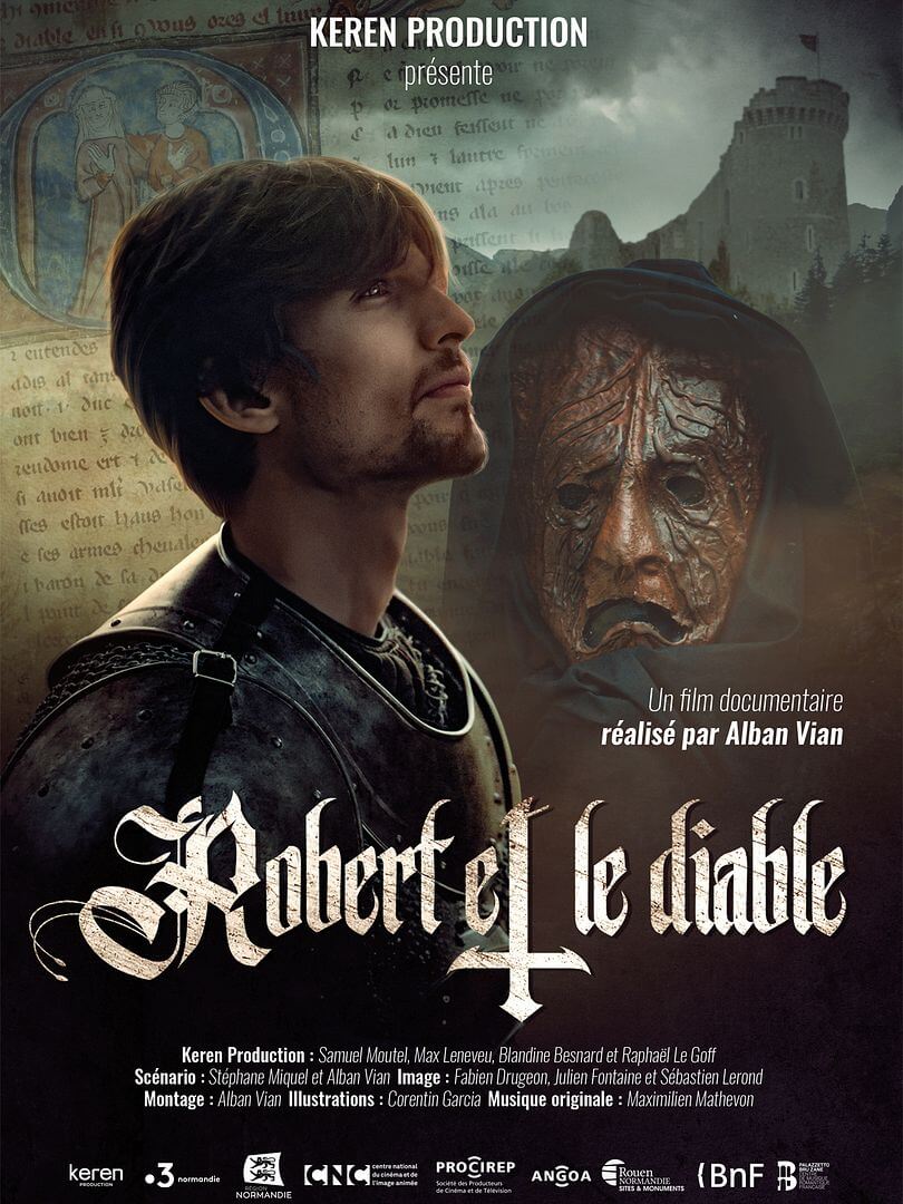 Affiche du court métrage Robert et le diable (2024) de Alban Vian. Voir Robert et le diable en streaming / torrent sur meilleurs-films.fr