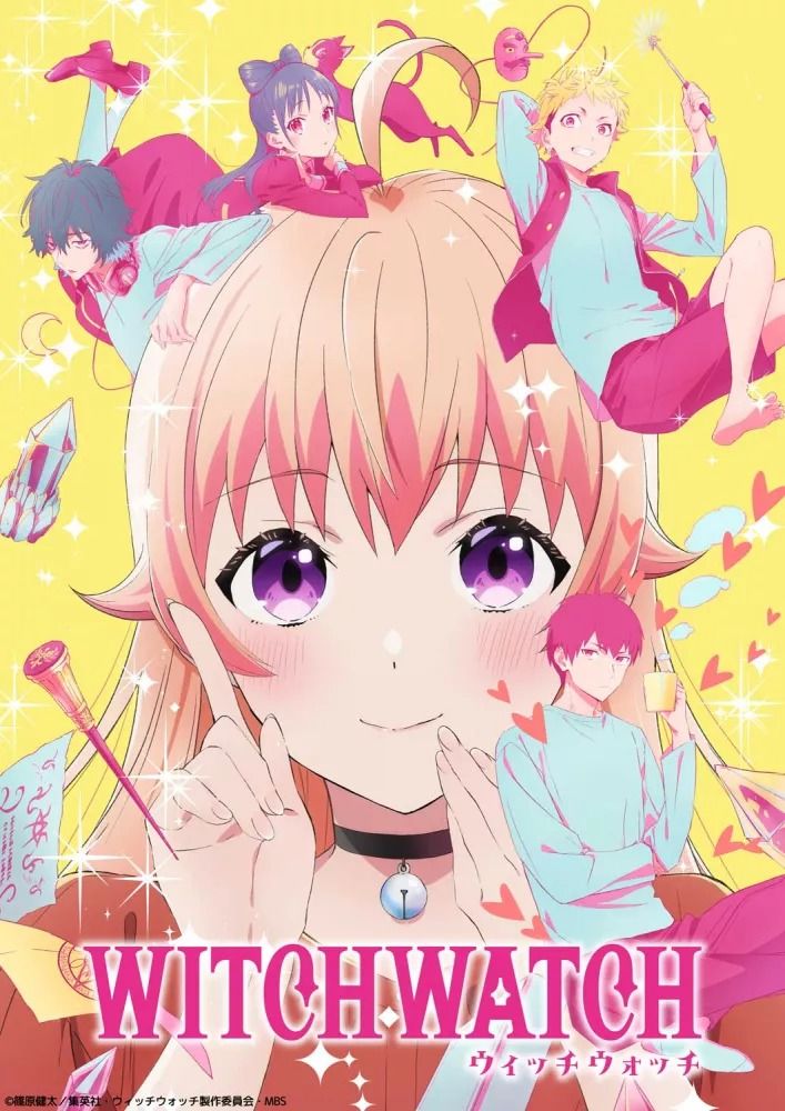 Affiche de la série Witch Watch (2025) de Rina Kawaguchi. Voir Witch Watch en streaming / torrent sur meilleurs-films.fr