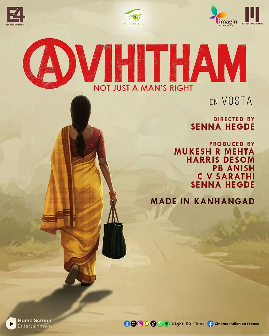 Affiche du film Avihitham (2025) de Senna Hegde