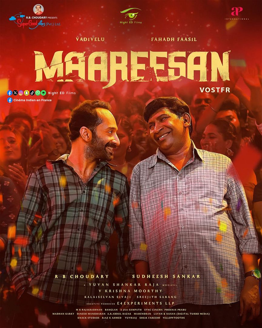 Affiche du film Maareesan (2025) de Sudheesh Sankar