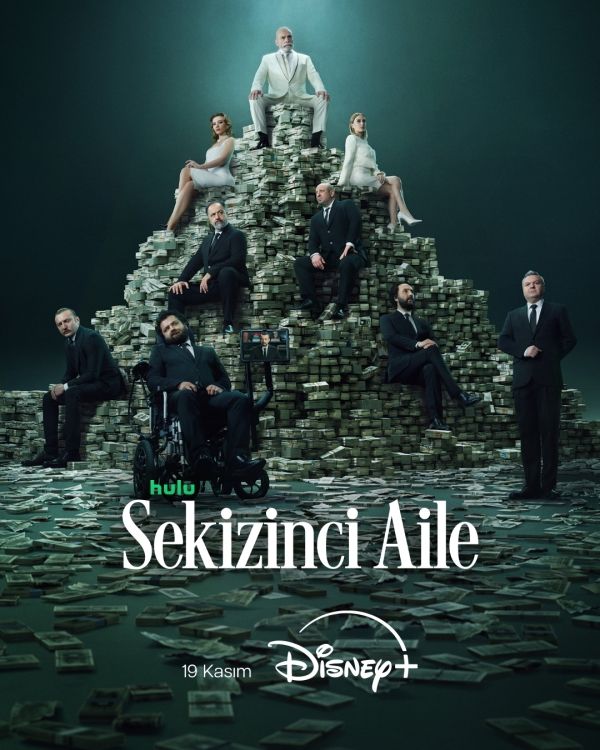 Affiche de la série La huitième famille (2026) de . Voir La huitième famille en streaming / torrent sur meilleurs-films.fr