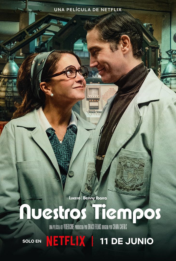 Affiche du film Nuestros Tiempos (2025) de Chava Cartas. Voir Nuestros Tiempos en streaming / torrent sur meilleurs-films.fr