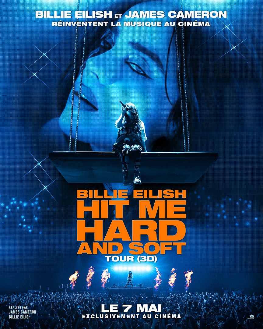 Affiche du film Billie Eilish - Hit Me Hard And Soft: The Tour Live In 3D (2026) de James Cameron