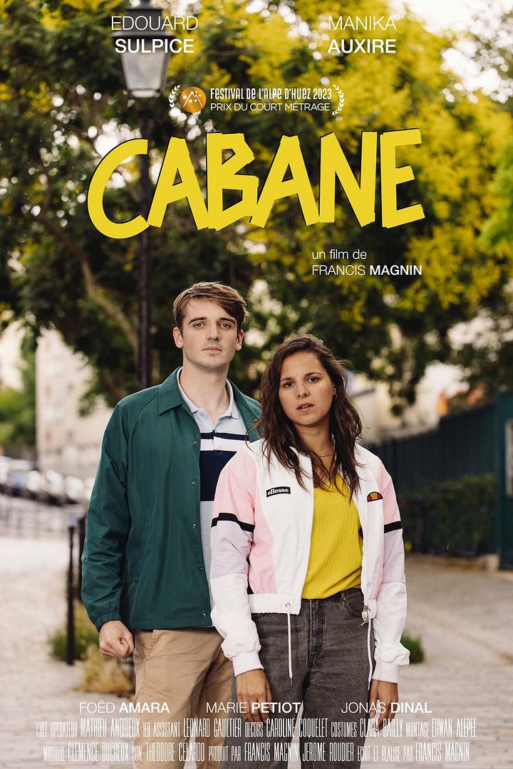 Affiche du court métrage Cabane (2025) de Francis Magnin. Voir Cabane en streaming / torrent sur meilleurs-films.fr