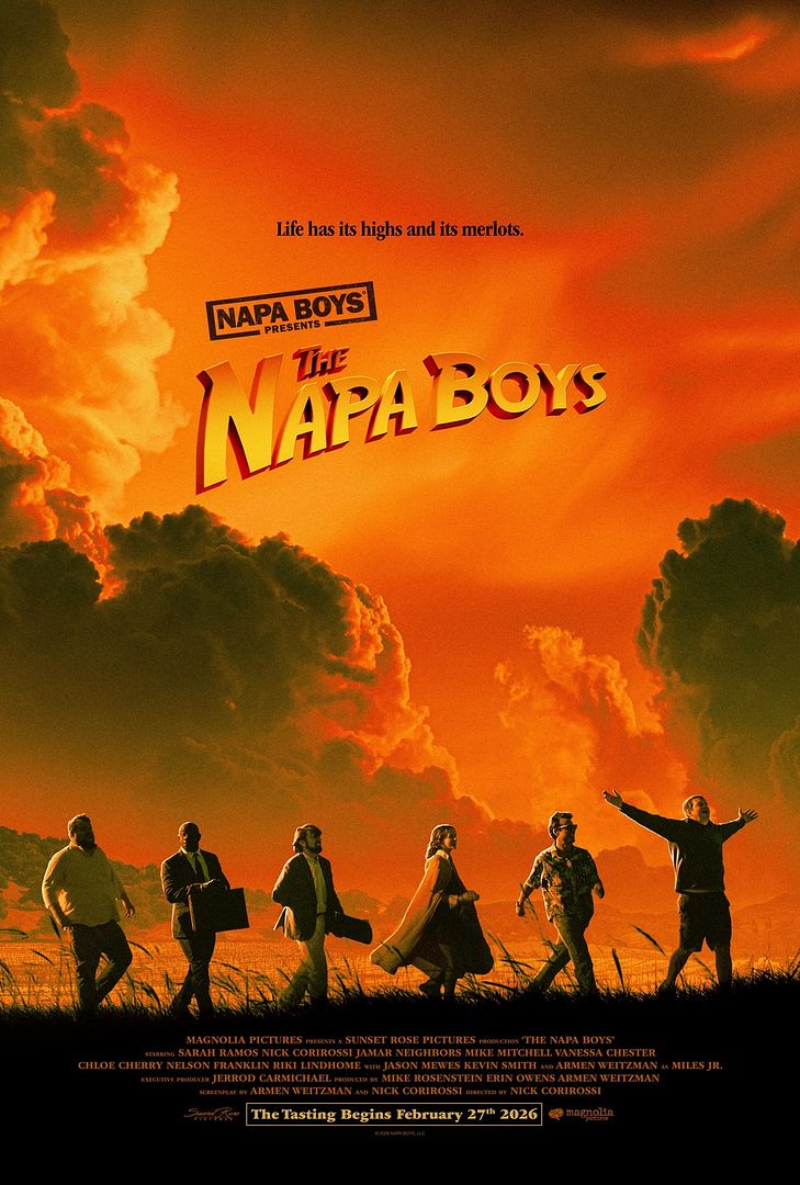 Affiche du film The Napa Boys (2025) de Nick Corirossi. Voir The Napa Boys en streaming / torrent sur meilleurs-films.fr