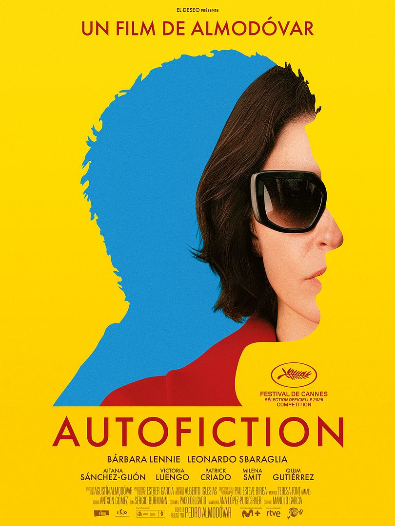 Affiche du film Autofiction (2026) de Pedro Almodóvar