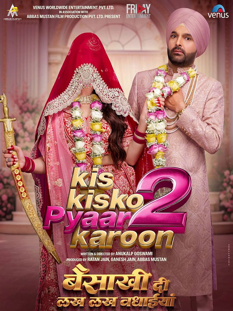 Affiche du film Kis Kisko Pyaar Karoon 2 (2025) de Anukalp Goswami