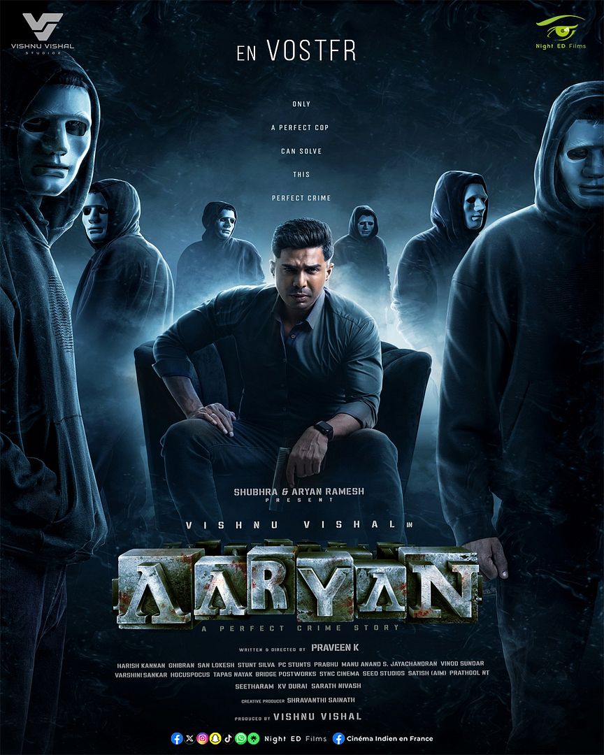 Affiche du film Aaryan (2025) de Praveen K.