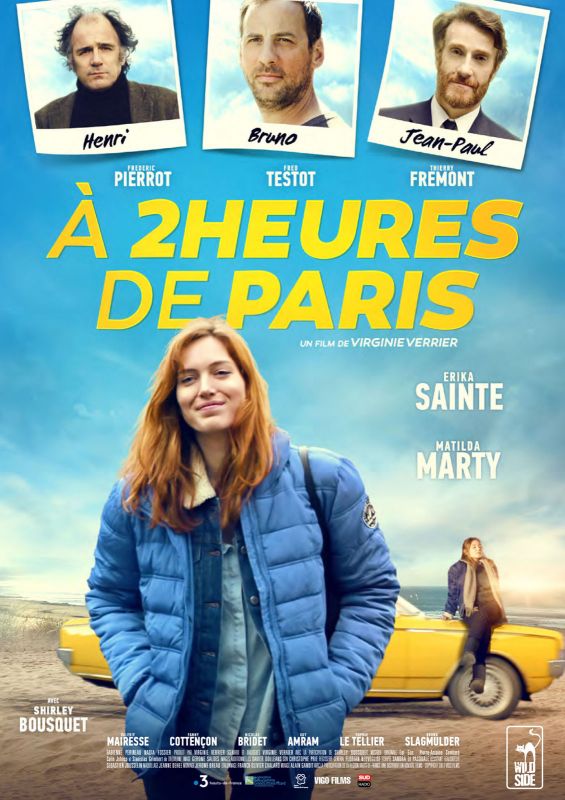 Affiche du film A 2 heures de Paris (2017) de Virginie Verrier. Voir A 2 heures de Paris en streaming / torrent sur meilleurs-films.fr