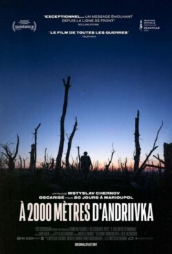 Affiche du film À 2000 mètres d’Andriivka (2025) de Mstyslav Chernov.