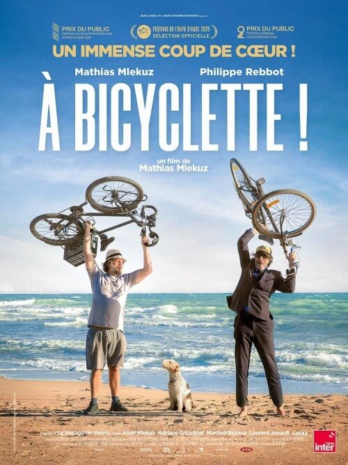 Affiche du film À bicyclette ! (2025) de Mathias Mlekuz Affiche du film À bicyclette ! (2025) de Mathias Mlekuz. Voir À bicyclette ! en streaming / torrent sur meilleurs-films.fr