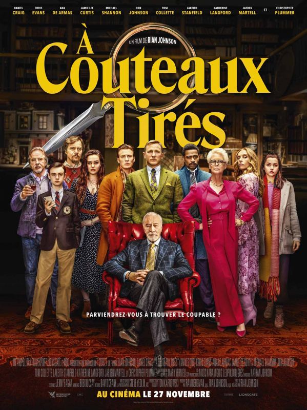 Affiche du film À couteaux tirés (2019) de Rian Johnson Affiche du film À couteaux tirés (2019) de Rian Johnson. Voir À couteaux tirés en streaming / torrent sur meilleurs-films.fr