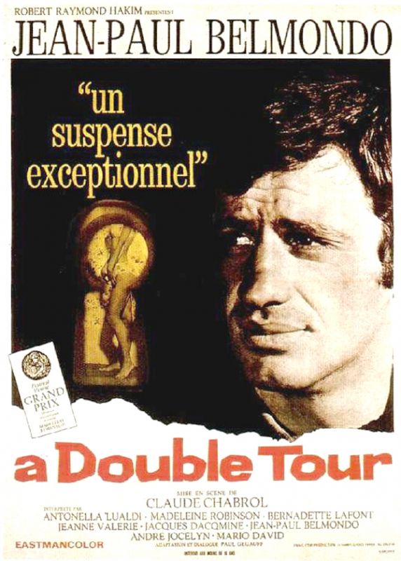 Affiche du film A double tour (1959) de Claude Chabrol Affiche du film A double tour (1959) de Claude Chabrol. Voir A double tour en streaming / torrent sur meilleurs-films.fr