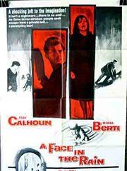 Affiche du film A Face in the Rain (1963) de Irvin Kershner Affiche du film A Face in the Rain (1963) de Irvin Kershner. Voir A Face in the Rain en streaming / torrent sur meilleurs-films.fr