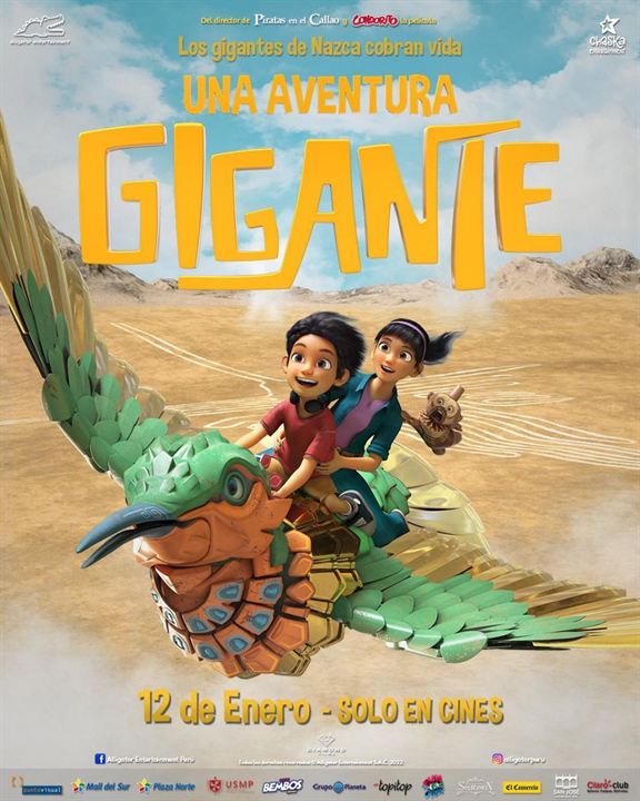 Affiche du film A Giant Adventure (2023) de Eduardo Schuldt. Voir A Giant Adventure en streaming / torrent sur meilleurs-films.fr
