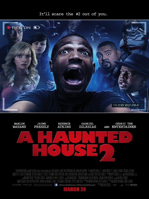 Affiche du film A Haunted House 2 (2014) de Michael Tiddes. Voir A Haunted House 2 en streaming / torrent sur meilleurs-films.fr