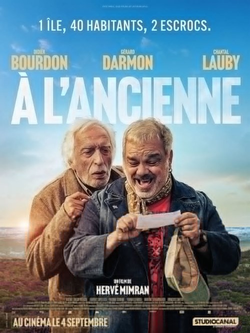 Affiche du film À l’ancienne (2024) de Hervé Mimran Affiche du film À l’ancienne (2024) de Hervé Mimran. Voir À l’ancienne en streaming / torrent sur meilleurs-films.fr