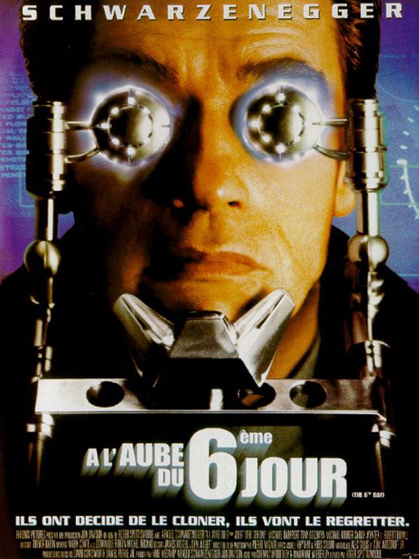 Affiche du film A l’aube du 6ème jour (2000) de Roger Spottiswoode. Voir A l’aube du 6ème jour en streaming / torrent sur meilleurs-films.fr