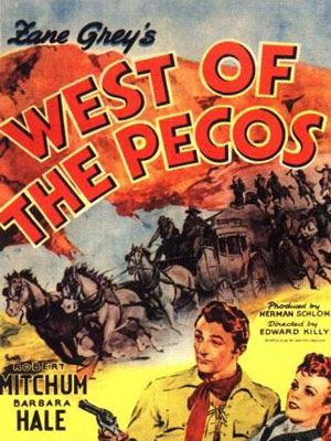 Affiche du film A l’ouest du Pecos (1945) de Edward Killy. Voir A l’ouest du Pecos en streaming / torrent sur meilleurs-films.fr