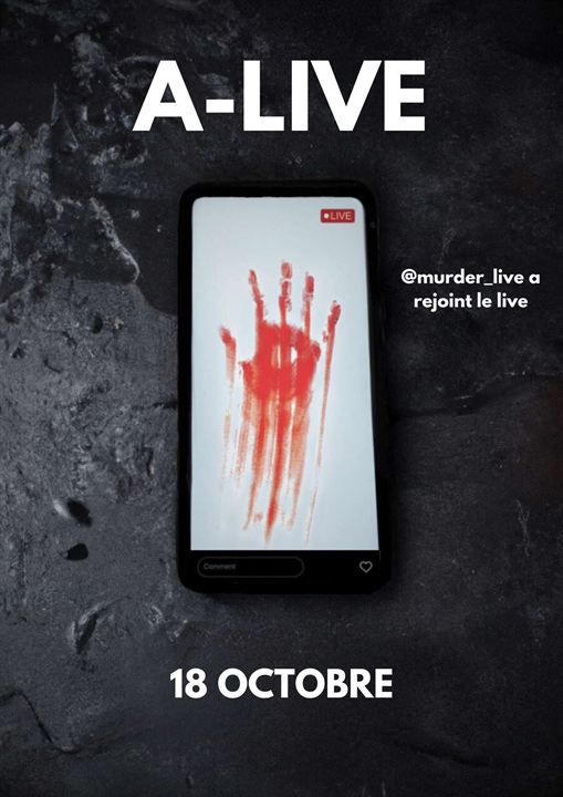 Affiche du court métrage A-LIVE (2025) de Chloé Bonora Affiche du court métrage A-LIVE (2025) de Chloé Bonora. Voir A-LIVE en streaming / torrent sur meilleurs-films.fr