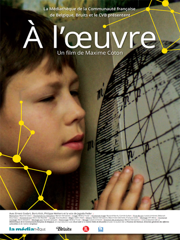 Affiche du court métrage A l’oeuvre (2012) de Maxime Coton Affiche du court métrage A l’oeuvre (2012) de Maxime Coton. Voir A l’oeuvre en streaming / torrent sur meilleurs-films.fr