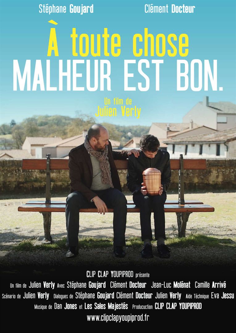 Affiche du court métrage À toute chose malheur est bon. (2016) de Julien Verly. Voir À toute chose malheur est bon. en streaming / torrent sur meilleurs-films.fr