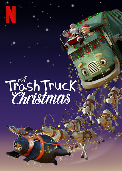 Affiche du court métrage A Trash Truck Christmas (2020) de Eddie Rosas. Voir A Trash Truck Christmas en streaming / torrent sur meilleurs-films.fr