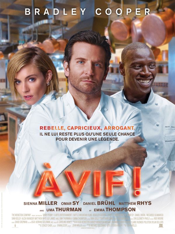 Affiche du film A vif ! (2015) de John Wells. Voir A vif ! en streaming / torrent sur meilleurs-films.fr