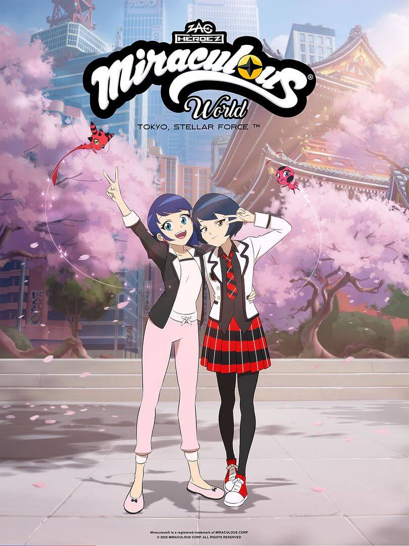 Affiche du film Miraculous World: Tokyo, Stellar Force (2025) de Thomas Astruc. Voir Miraculous World: Tokyo, Stellar Force en streaming / torrent sur meilleurs-films.fr
