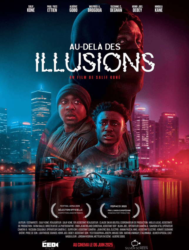 Affiche du film Au-Delà des Illusions (2025) de Salif Koné Affiche du film Au-Delà des Illusions (2025) de Salif Koné. Voir Au-Delà des Illusions en streaming / torrent sur meilleurs-films.fr