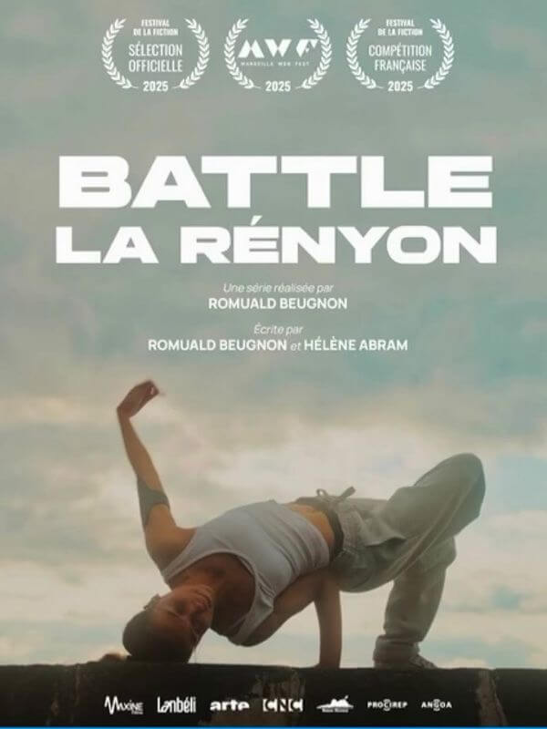 Affiche de la série Battle La Rényon (2025) de Hélène Abram. Voir Battle La Rényon en streaming / torrent sur meilleurs-films.fr