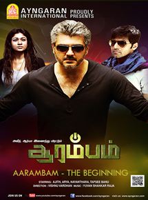 Affiche du film Aarambam – The Beginning (2012) de Vishnuvardhan Affiche du film Aarambam – The Beginning (2012) de Vishnuvardhan. Voir Aarambam – The Beginning en streaming / torrent sur meilleurs-films.fr