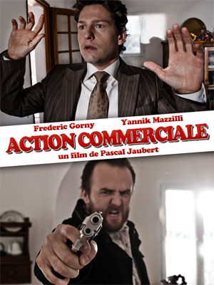 Affiche du court métrage Action commerciale () de Pascal Jaubert. Voir Action commerciale en streaming / torrent sur meilleurs-films.fr