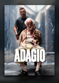 Affiche du film Adagio (2023) de Stefano Bises & Stefano Sollima.