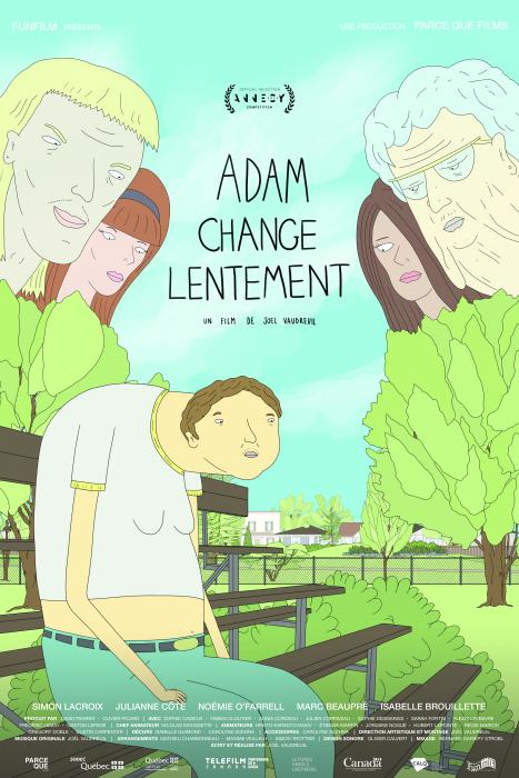 Affiche du film Adam change lentement (2023) de Joël Vaudreuil Affiche du film Adam change lentement (2023) de Joël Vaudreuil. Voir Adam change lentement en streaming / torrent sur meilleurs-films.fr