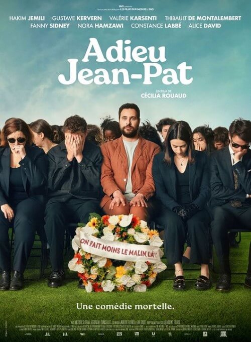 Affiche du film Adieu Jean-Pat (2025) de Cecilia Rouaud. Voir Adieu Jean-Pat en streaming / torrent sur meilleurs-films.fr