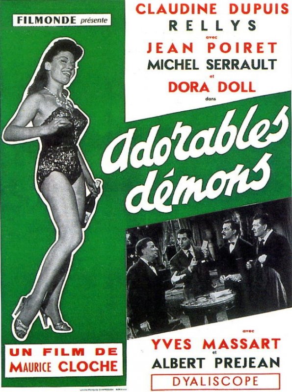 Affiche du film Adorables démons (1957) de Maurice Cloche Affiche du film Adorables démons (1957) de Maurice Cloche. Voir Adorables démons en streaming / torrent sur meilleurs-films.fr