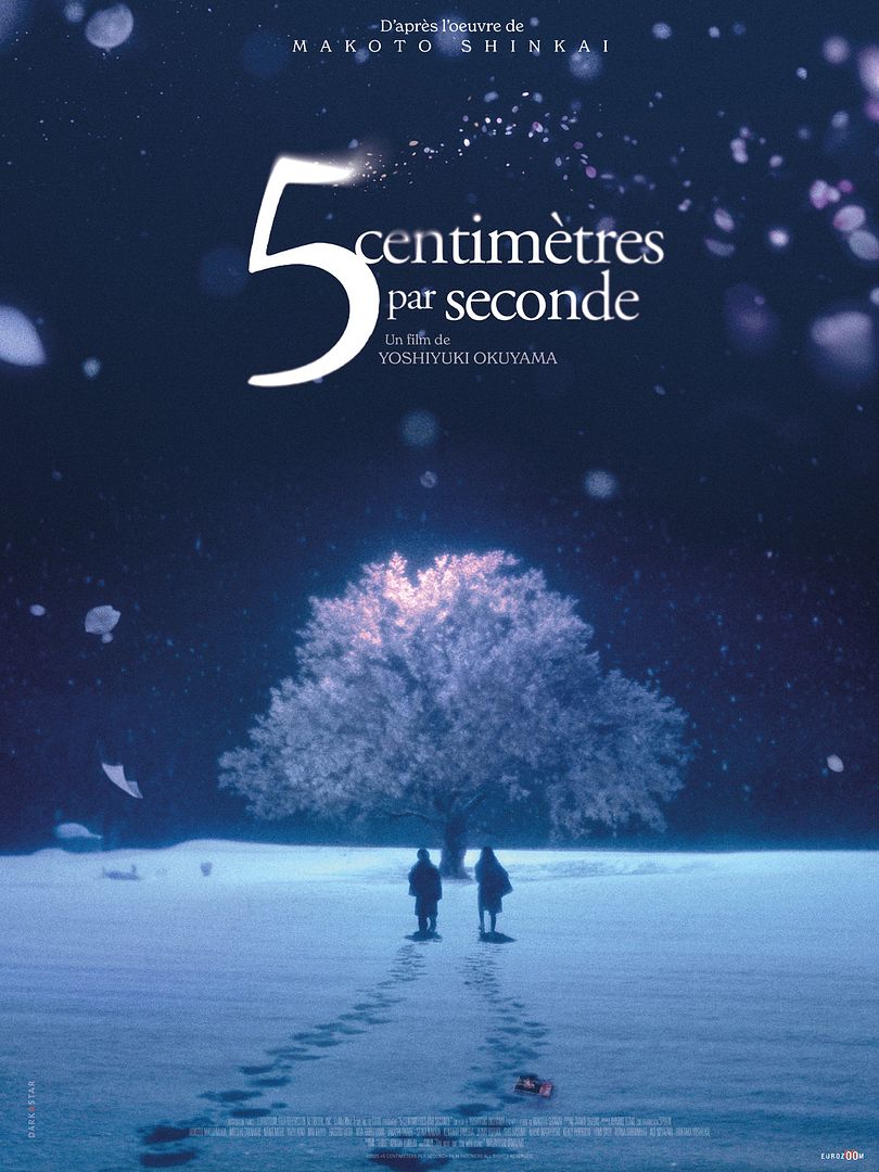 Affiche du film 5 centimètres par seconde (2025) de Yoshiyuki Okuyama