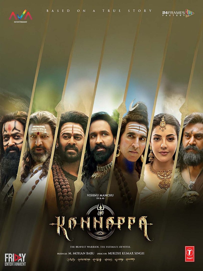 Affiche du film Kannappa (2025) de Mukesh Kumar Singh