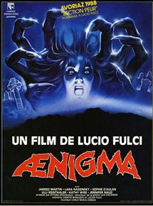Affiche du film Aenigma (1987) de Lucio Fulci. Voir Aenigma en streaming / torrent sur meilleurs-films.fr
