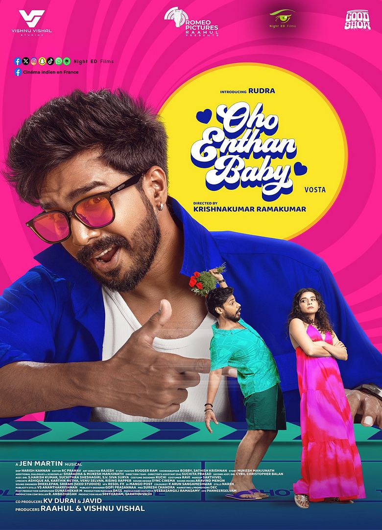 Affiche du film Oho Enthan Baby (2025) de Krishnakumar Ramakumar