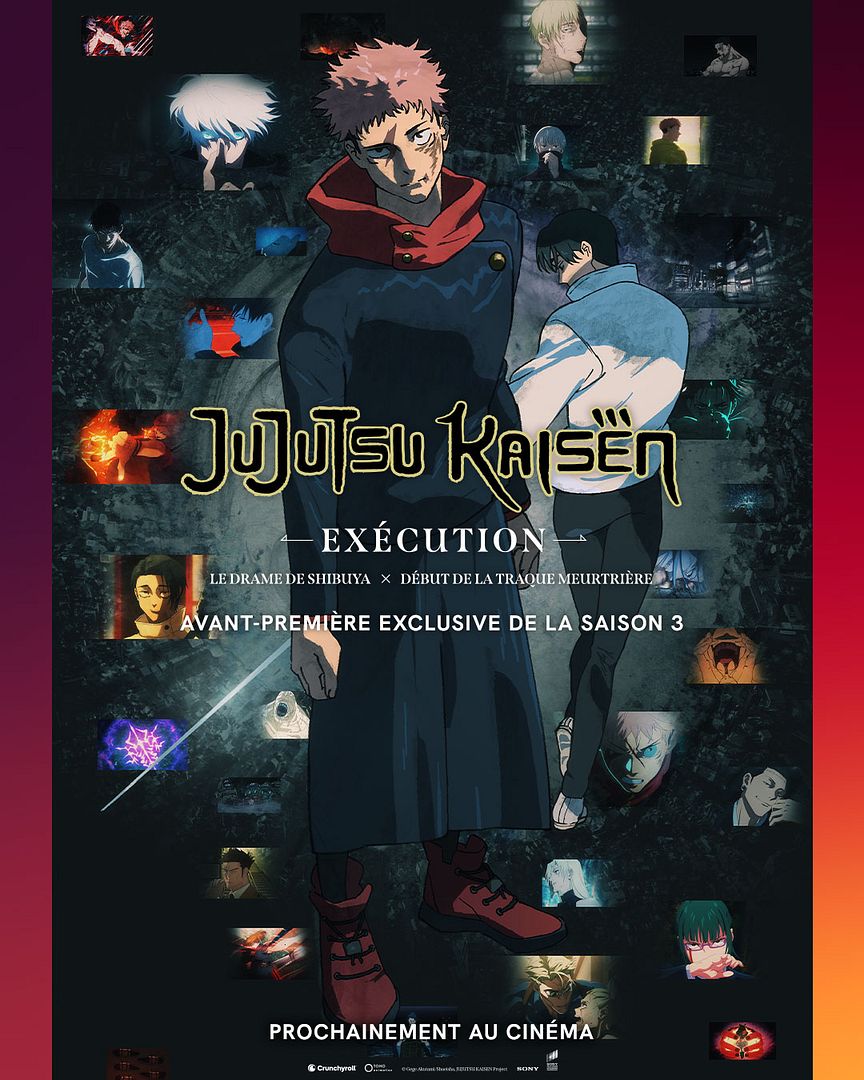 Affiche du film JUJUTSU KAISEN : Exécution (2025) de Shouta Goshozono